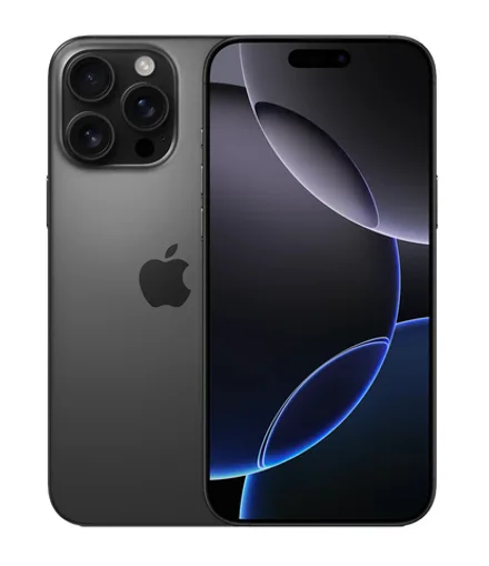 Смартфон Apple iPhone 16 Pro Max Black Titanium — купить в Курске