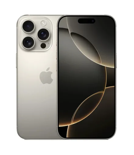 Смартфон Apple iPhone 16 Pro Natural Titanium — купить в Курске